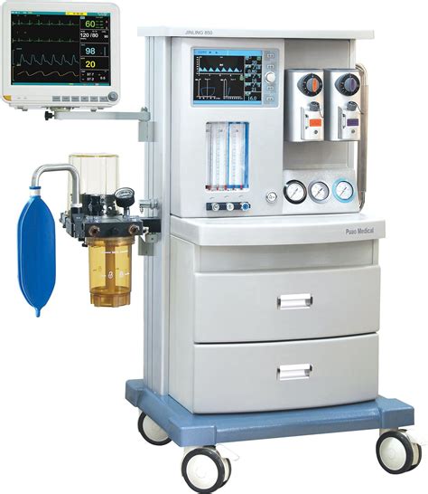 China Jinling-850 Medical Advanced Model Anesthesia Machine, Mobile Anaesthesia Machine with ...