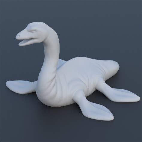 Loch Ness Monster 3D Print 3D model 3D printable | CGTrader