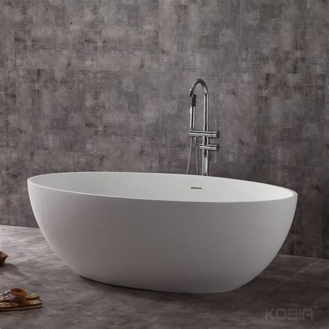 Oval Soaking Tubs,70 inch Freestanding Oval Corian Bathtub