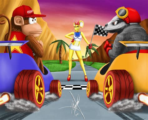 DIDDY KONG RACING by TheBensonian on DeviantArt