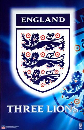 England Crest Three Lions - WillieBowen