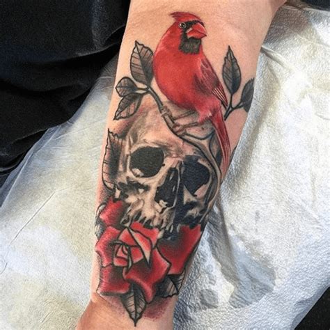 180+ Best Cardinal Tattoos Designs With Meanings (2024) - TattoosBoyGirl