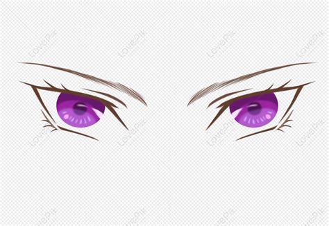 Anime Ojos Morados 2 PNG Imágenes Gratis - Lovepik