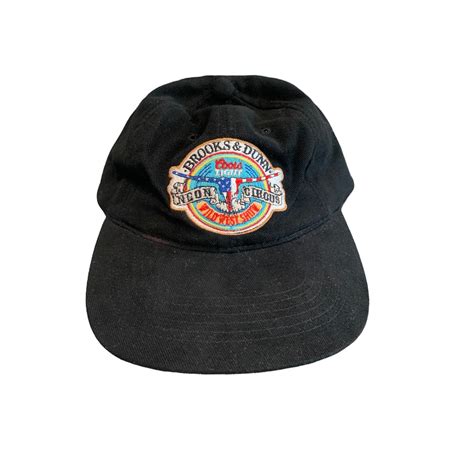 Vintage 2001 Brooks & Dunn Neon Circus Wild West Show Hat | Garden Street Vintage