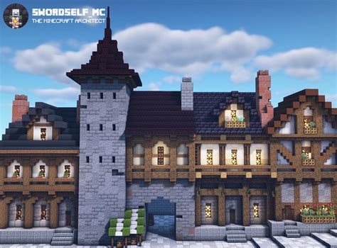 Medieval city street (part of a bigger project) : r/Minecraftbuilds