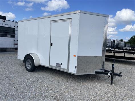 Used 6x12 SA Enclosed Trailer | PJ Trailers in OH | Flatbed & Enclosed Trailers in Dayton, OH ...