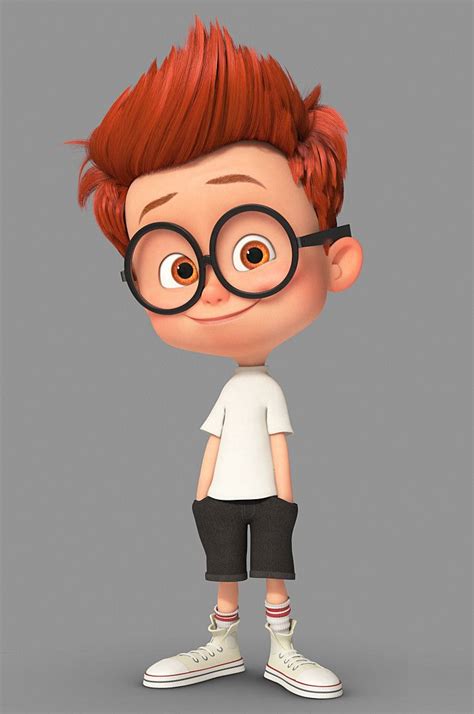 ArtStation - Peabody and Sherman, Phiyen Nguyen | Cute cartoon boy ...