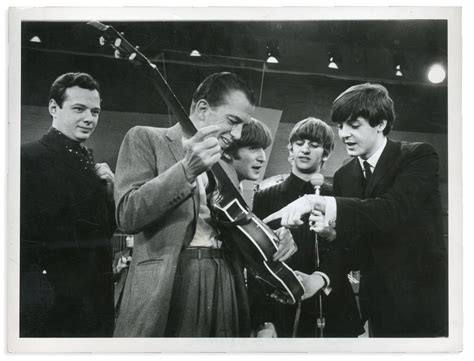 1964 The Beatles Historic First Ed Sullivan Show Performance Wire Photo