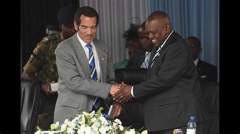 Botswana President Steps Down For His Vice To Take Over 18 Months To ...