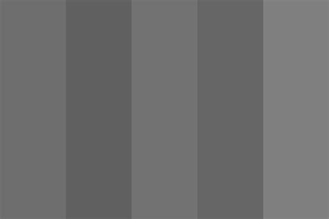 5 Shades Of Gray Color Palette
