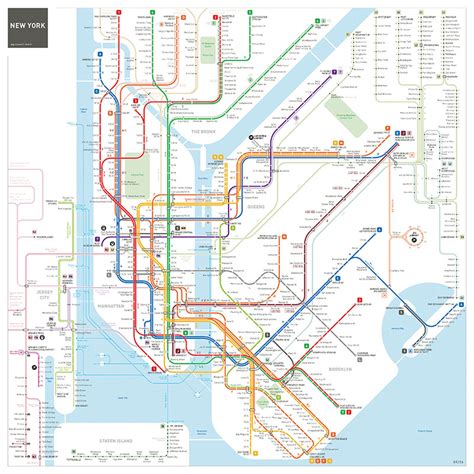 Fun Maps: New NYC Subway Map Updated to Include a More Accurate Depiction of Brooklyn - Untapped ...