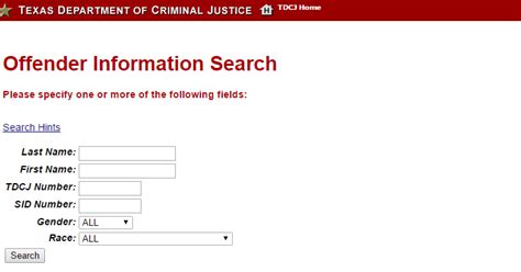 Tdcj Inmate Search | TDCJ Inmate Lookup: TDCJ Inmate Search | Online ...