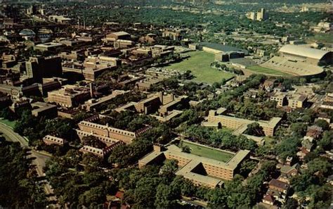 Aerial View of Minneapolis Campus, University of Minnesota