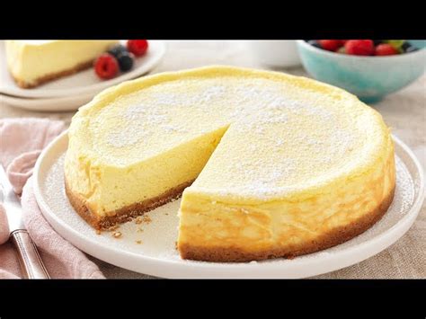 Baked Vanilla Cheesecake Recipe | myfoodbook | Best cheesecake recipe