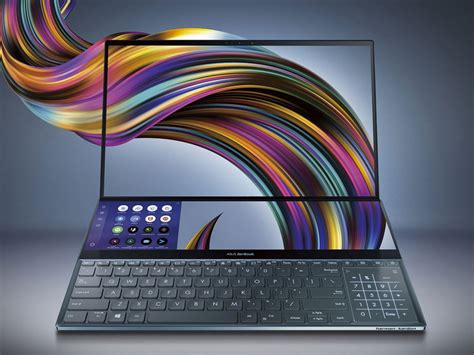 The Asus Zenbook Pro Duo features a secondary 4K touch-display: Digital Photography Review