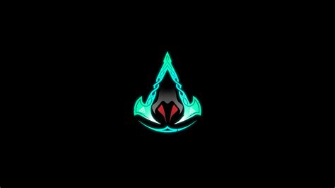 5120x2880 Logo Assassins Creed Valhalla 4k 5K Wallpaper, HD Minimalist 4K Wallpapers, Images ...