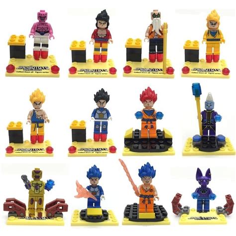 Dragon Ball Z Resurrection Son Goku Minifigures Lego Compatible Dragon ...