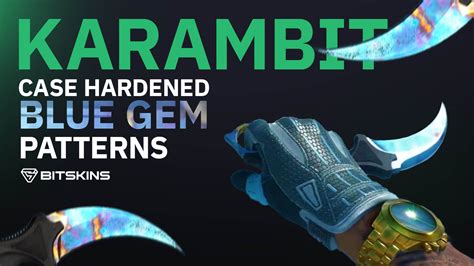 Karambit | Case Hardened Blue Gem Patterns