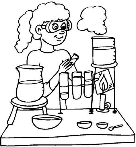 Laboratory Coloring Pages at GetColorings.com | Free printable colorings pages to print and color