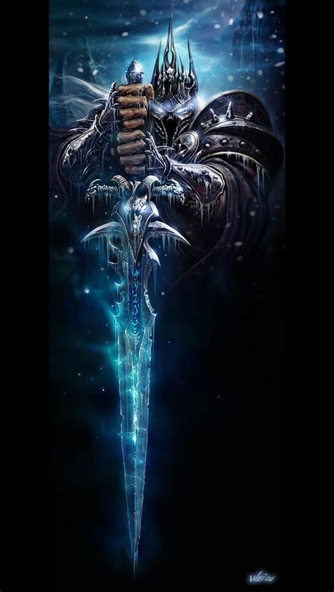 Lich King & Frostmourne - Characters & Art - World of Warcraft: Wrath ...