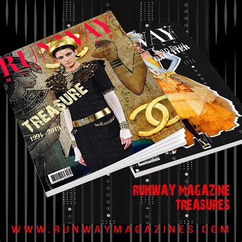 RUNWAY MAGAZINE issue 2019 RUNWAY MAGAZINE cover 2019. Runway Treasure - Chanel