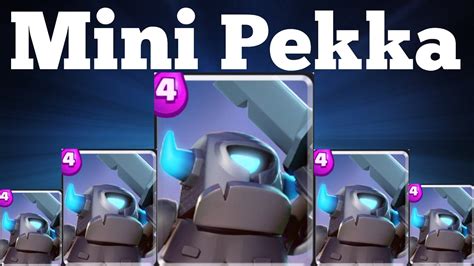 MELHOR DECK PARA DESAFIO DA MINI PEKKA - YouTube