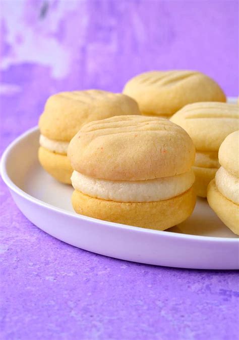 Melting Moments (Shortbread Cookies) - Sweetest Menu