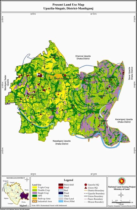 Mouza Map & 3 Detailed Maps of Singair Upazila, Manikganj, Bangladesh - Tourism Directory of ...