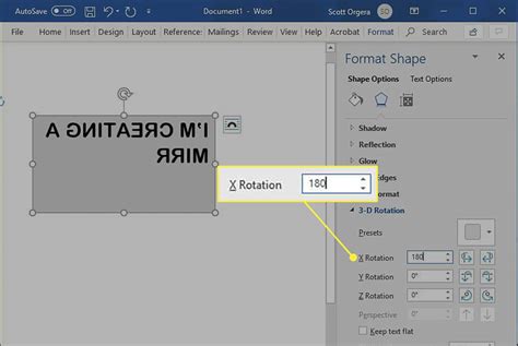 How to Mirror an Image in Microsoft Word