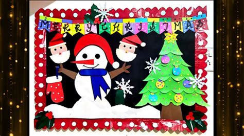 Christmas School Bulletin Board | Christmas Display Board Idea | Christmas Notice Board ...