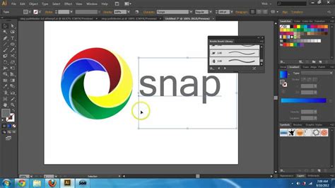 Adobe Illustrator CS6 & CC - Creating a Logo with Pathfinder Tutorial ...