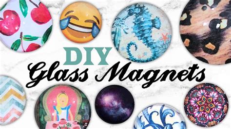 DIY Glass Magnets - Craft Amazing - YouTube