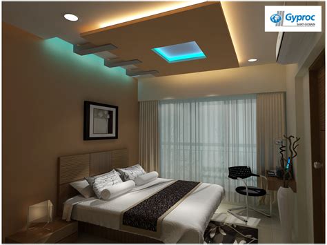 Transform Your Bedroom with Gyproc False Ceiling