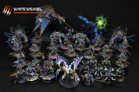 Tzeentch Thousand Sons army - White Weasel Studio