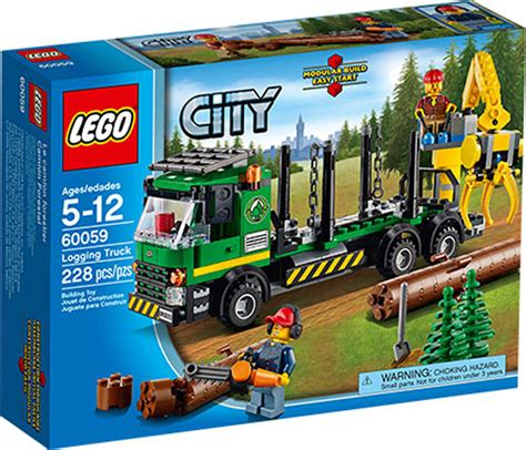 LEGO City Great Vehicles - Logging Truck - - Fat Brain Toys