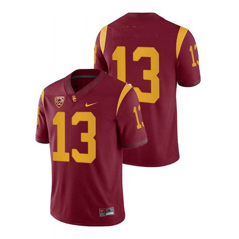 Men’s USC Trojans #13 Caleb Williams Football Jersey – The Jersey Locker