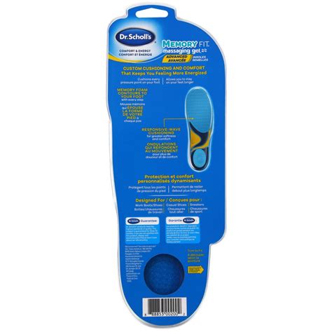 Memory Foam Insoles with Massaging Gel® | Dr. Scholl's