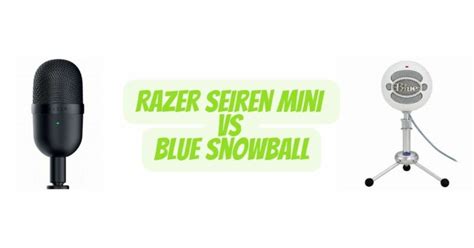 Razer Seiren Mini vs Blue Snowball - All For Turntables