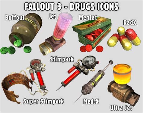 FO3 - Drugs Icons by Toan76 on DeviantArt