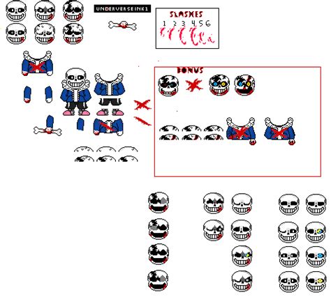 Pixilart - LAST BREATH SPRITE SHEET by Underverseink1