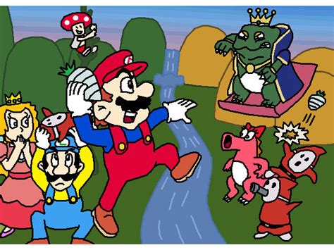 Super Mario Bros 2 Artwork by MSlash67-Production on DeviantArt