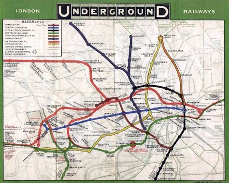 The Genius of Harry Beck's 1933 London Tube Map--and How It Revolutionized Subway Map Design ...