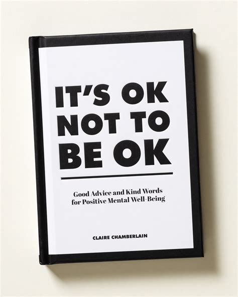 It's Okay Not to be Okay Book | Oliver Bonas