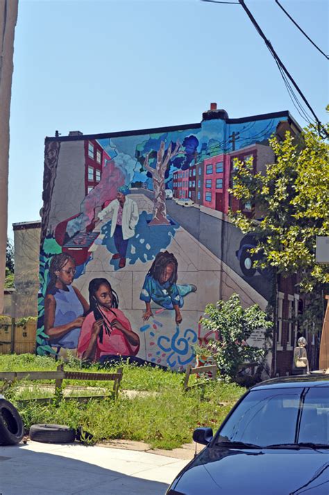 Philadelphia Murals Seen From (or Around) Lancaster Avenue – Fading Ad Blog