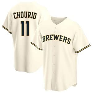 Jackson Chourio Jersey | Milwaukee Brewers Jackson Chourio Jerseys & Apparel - Brewers Store