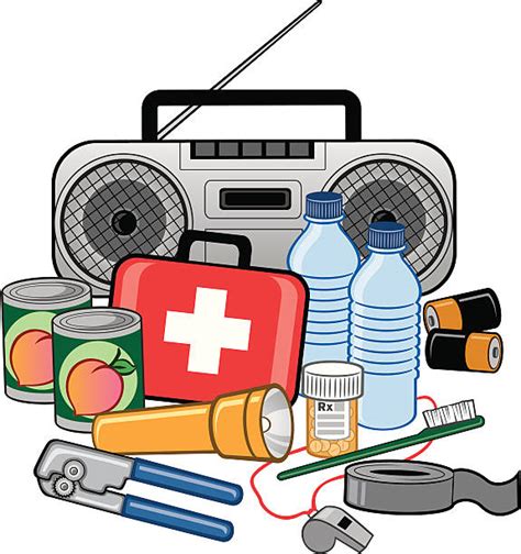 170+ Emergency Preparedness Kit Stock Illustrations, Royalty-Free ...