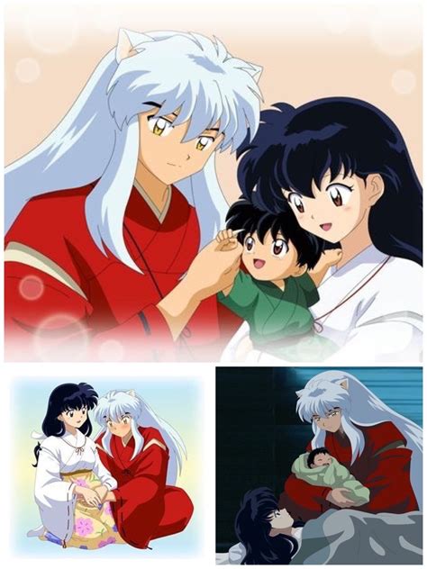 Inuyasha and Kagome's moments from pregnant to having a baby together ...