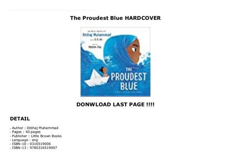 The Proudest Blue HARDCOVER