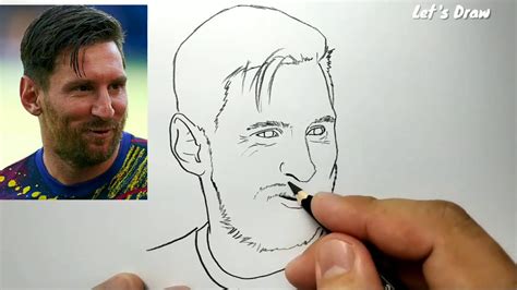 How To Draw Messi For Kids