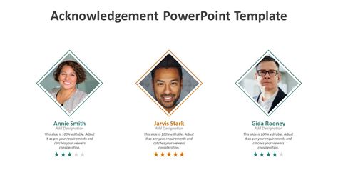 Acknowledgement PowerPoint Template | PPT Templates